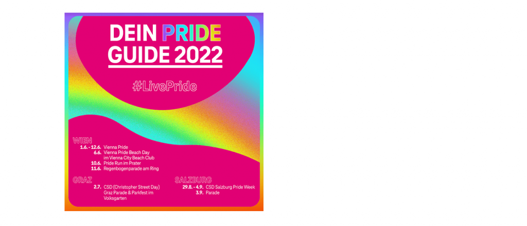 Highlights der Prides in Österreich 2022