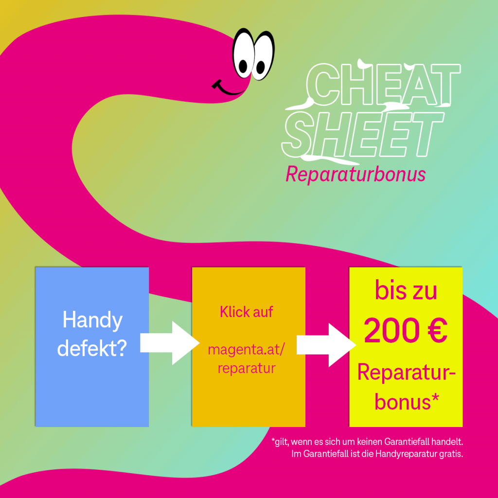 Reparaturbonus Handy Cheat Sheet